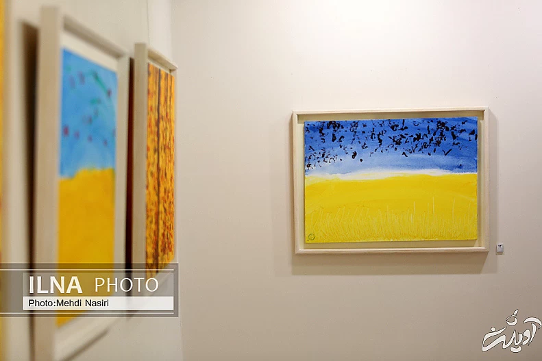 (تصاویر) نمایشگاه نقاشی مریم حیدرزاده